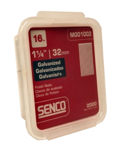 SENCO 16GA X 1 1/4" NAIL  ** CALL STORE FOR AVAILABILITY AND TO PLACE ORDER **